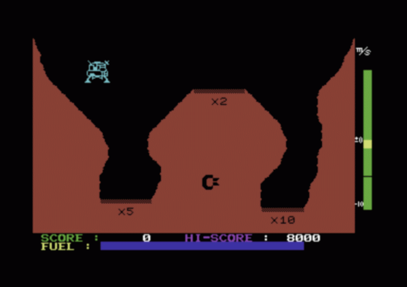 Jupiter Lander screenshot 5 for Commodore 64
